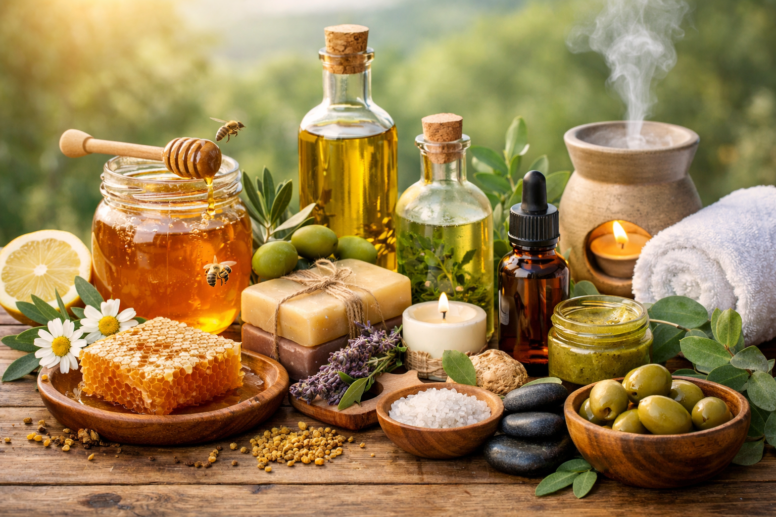 Accueil santé miel huile