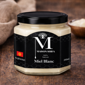 miel blanc du kirghizistan – 250 g