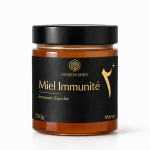 Miel Immunité<br>Nigelle Gelée Royale & Propolis Maison Shifa
