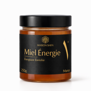 Miel Énergie<br>Jujubier Gelée Royale Maca & Gingembre Maison Shifa