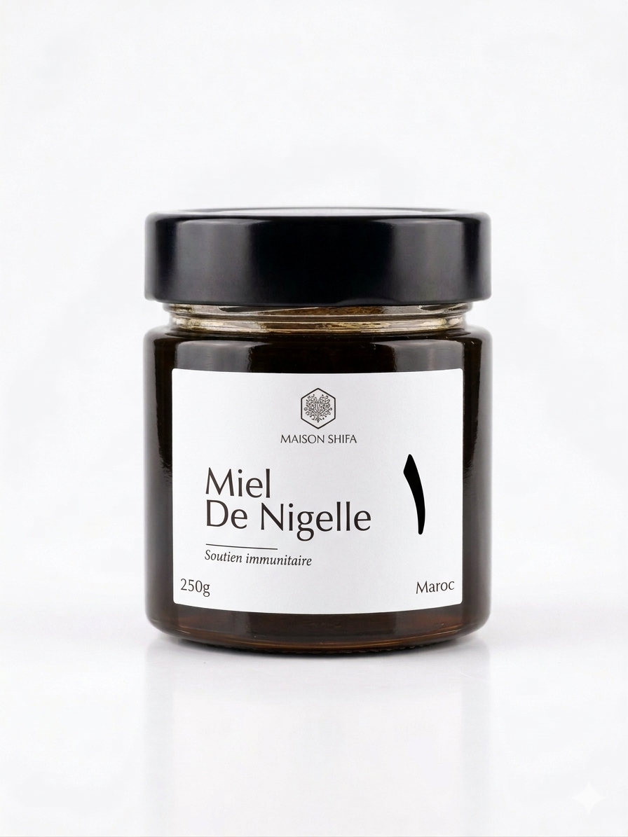 miel rosemiel rare premium🟡 découvrez ce miel rare et délicat… le miel rose ! découvrez un miel d’exception, à la couleur surprenante et au goût raffiné : le fameux miel rose. le miel rose est un produit rare et précieux, apprécié pour sa douceur, sa texture onctueuse et ses notes florales subtiles. récolté dans des environnements préservés, ce miel naturel séduit autant par son apparence unique que par ses qualités gustatives exceptionnelles. ⸻ 🟡 origine et spécificité du miel rose un miel issu d’une nature préservée. le miel rose trouve son origine dans des régions riches en biodiversité florale, où les abeilles butinent des fleurs aux pigments naturellement rosés. cette diversité botanique donne naissance à un miel monofloral ou multifloral d’une grande richesse. produit selon des méthodes artisanales, ce miel est récolté avec soin afin de préserver toutes ses propriétés naturelles. il est garanti 100% pur, sans additif, ni transformation industrielle. ⸻ 🟡 une couleur et une texture uniques le miel rose se distingue immédiatement par sa teinte délicatement rosée, rare dans l’univers du miel. sa texture est crémeuse, fondante et agréable en bouche. son aspect visuel en fait un produit haut de gamme, idéal pour offrir ou pour une consommation plaisir. ⸻ 🟡 un goût doux et raffiné en bouche, le miel rose offre : • une douceur légère et équilibrée • des notes florales subtiles • une sensation légèrement fruitée 👉 un miel idéal pour ceux qui recherchent une expérience gustative différente et élégante. ⸻ 🟡 les bienfaits du miel rose le miel rose est reconnu pour : • sa richesse en antioxydants naturels • son effet apaisant sur la gorge • son apport en énergie naturelle • ses propriétés digestives douces 👉 comme tous les miels, il peut être consommé dans le cadre d’une alimentation équilibrée (avec modération pour les personnes diabétiques). ⸻ 🟡 utilisation culinaire du miel rose le miel rose peut être utilisé de différentes façons : • À la cuillère pour une dégustation pure • sur du pain, des crêpes ou des pancakes • dans une infusion ou un thé • en accompagnement de desserts ou yaourts ⸻ 🟡 pourquoi choisir notre miel rose ? • 100% naturel et pur • sans sucre ajouté • non chauffé • récolte artisanale • sélection premium maison shifa 👉 un miel rare qui allie plaisir, qualité et authenticité. maison shifa