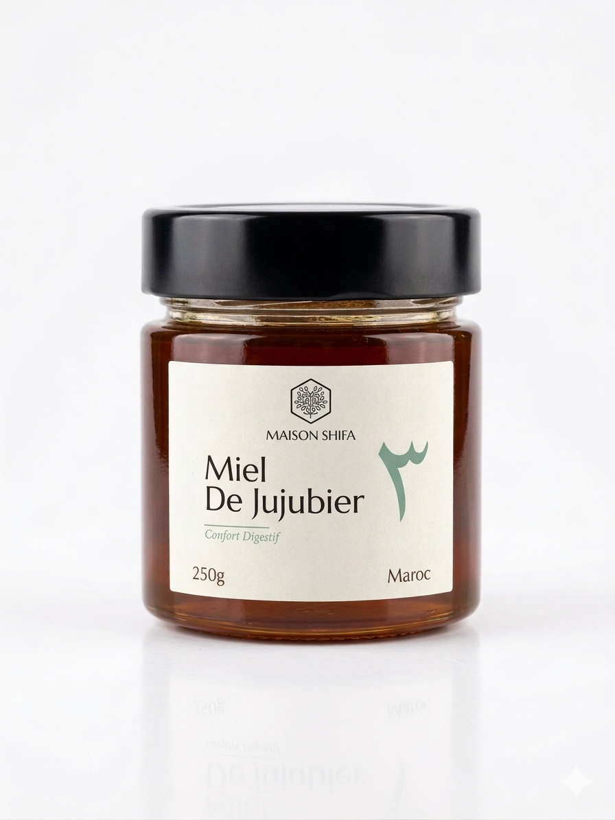 miel rosemiel rare premium🟡 découvrez ce miel rare et délicat… le miel rose ! découvrez un miel d’exception, à la couleur surprenante et au goût raffiné : le fameux miel rose. le miel rose est un produit rare et précieux, apprécié pour sa douceur, sa texture onctueuse et ses notes florales subtiles. récolté dans des environnements préservés, ce miel naturel séduit autant par son apparence unique que par ses qualités gustatives exceptionnelles. ⸻ 🟡 origine et spécificité du miel rose un miel issu d’une nature préservée. le miel rose trouve son origine dans des régions riches en biodiversité florale, où les abeilles butinent des fleurs aux pigments naturellement rosés. cette diversité botanique donne naissance à un miel monofloral ou multifloral d’une grande richesse. produit selon des méthodes artisanales, ce miel est récolté avec soin afin de préserver toutes ses propriétés naturelles. il est garanti 100% pur, sans additif, ni transformation industrielle. ⸻ 🟡 une couleur et une texture uniques le miel rose se distingue immédiatement par sa teinte délicatement rosée, rare dans l’univers du miel. sa texture est crémeuse, fondante et agréable en bouche. son aspect visuel en fait un produit haut de gamme, idéal pour offrir ou pour une consommation plaisir. ⸻ 🟡 un goût doux et raffiné en bouche, le miel rose offre : • une douceur légère et équilibrée • des notes florales subtiles • une sensation légèrement fruitée 👉 un miel idéal pour ceux qui recherchent une expérience gustative différente et élégante. ⸻ 🟡 les bienfaits du miel rose le miel rose est reconnu pour : • sa richesse en antioxydants naturels • son effet apaisant sur la gorge • son apport en énergie naturelle • ses propriétés digestives douces 👉 comme tous les miels, il peut être consommé dans le cadre d’une alimentation équilibrée (avec modération pour les personnes diabétiques). ⸻ 🟡 utilisation culinaire du miel rose le miel rose peut être utilisé de différentes façons : • À la cuillère pour une dégustation pure • sur du pain, des crêpes ou des pancakes • dans une infusion ou un thé • en accompagnement de desserts ou yaourts ⸻ 🟡 pourquoi choisir notre miel rose ? • 100% naturel et pur • sans sucre ajouté • non chauffé • récolte artisanale • sélection premium maison shifa 👉 un miel rare qui allie plaisir, qualité et authenticité. maison shifa