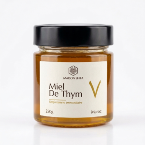 miel rose<br>miel rare premium🟡 découvrez ce miel rare et délicat… le miel rose ! découvrez un miel d’exception, à la couleur surprenante et au goût raffiné : le fameux miel rose. le miel rose est un produit rare et précieux, apprécié pour sa douceur, sa texture onctueuse et ses notes florales subtiles. récolté dans des environnements préservés, ce miel naturel séduit autant par son apparence unique que par ses qualités gustatives exceptionnelles. ⸻ 🟡 origine et spécificité du miel rose un miel issu d’une nature préservée. le miel rose trouve son origine dans des régions riches en biodiversité florale, où les abeilles butinent des fleurs aux pigments naturellement rosés. cette diversité botanique donne naissance à un miel monofloral ou multifloral d’une grande richesse. produit selon des méthodes artisanales, ce miel est récolté avec soin afin de préserver toutes ses propriétés naturelles. il est garanti 100% pur, sans additif, ni transformation industrielle. ⸻ 🟡 une couleur et une texture uniques le miel rose se distingue immédiatement par sa teinte délicatement rosée, rare dans l’univers du miel. sa texture est crémeuse, fondante et agréable en bouche. son aspect visuel en fait un produit haut de gamme, idéal pour offrir ou pour une consommation plaisir. ⸻ 🟡 un goût doux et raffiné en bouche, le miel rose offre : • une douceur légère et équilibrée • des notes florales subtiles • une sensation légèrement fruitée 👉 un miel idéal pour ceux qui recherchent une expérience gustative différente et élégante. ⸻ 🟡 les bienfaits du miel rose le miel rose est reconnu pour : • sa richesse en antioxydants naturels • son effet apaisant sur la gorge • son apport en énergie naturelle • ses propriétés digestives douces 👉 comme tous les miels, il peut être consommé dans le cadre d’une alimentation équilibrée (avec modération pour les personnes diabétiques). ⸻ 🟡 utilisation culinaire du miel rose le miel rose peut être utilisé de différentes façons : • À la cuillère pour une dégustation pure • sur du pain, des crêpes ou des pancakes • dans une infusion ou un thé • en accompagnement de desserts ou yaourts ⸻ 🟡 pourquoi choisir notre miel rose ? • 100% naturel et pur • sans sucre ajouté • non chauffé • récolte artisanale • sélection premium maison shifa 👉 un miel rare qui allie plaisir, qualité et authenticité. maison shifa